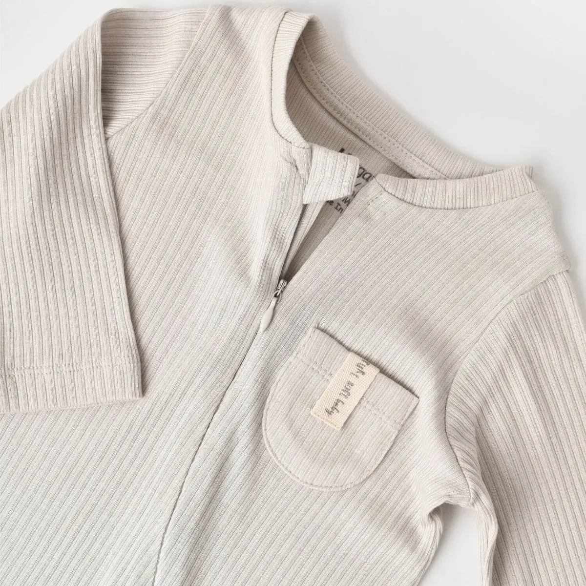 Bibaby Organik Tulum Patiksiz Soft Modal Gri