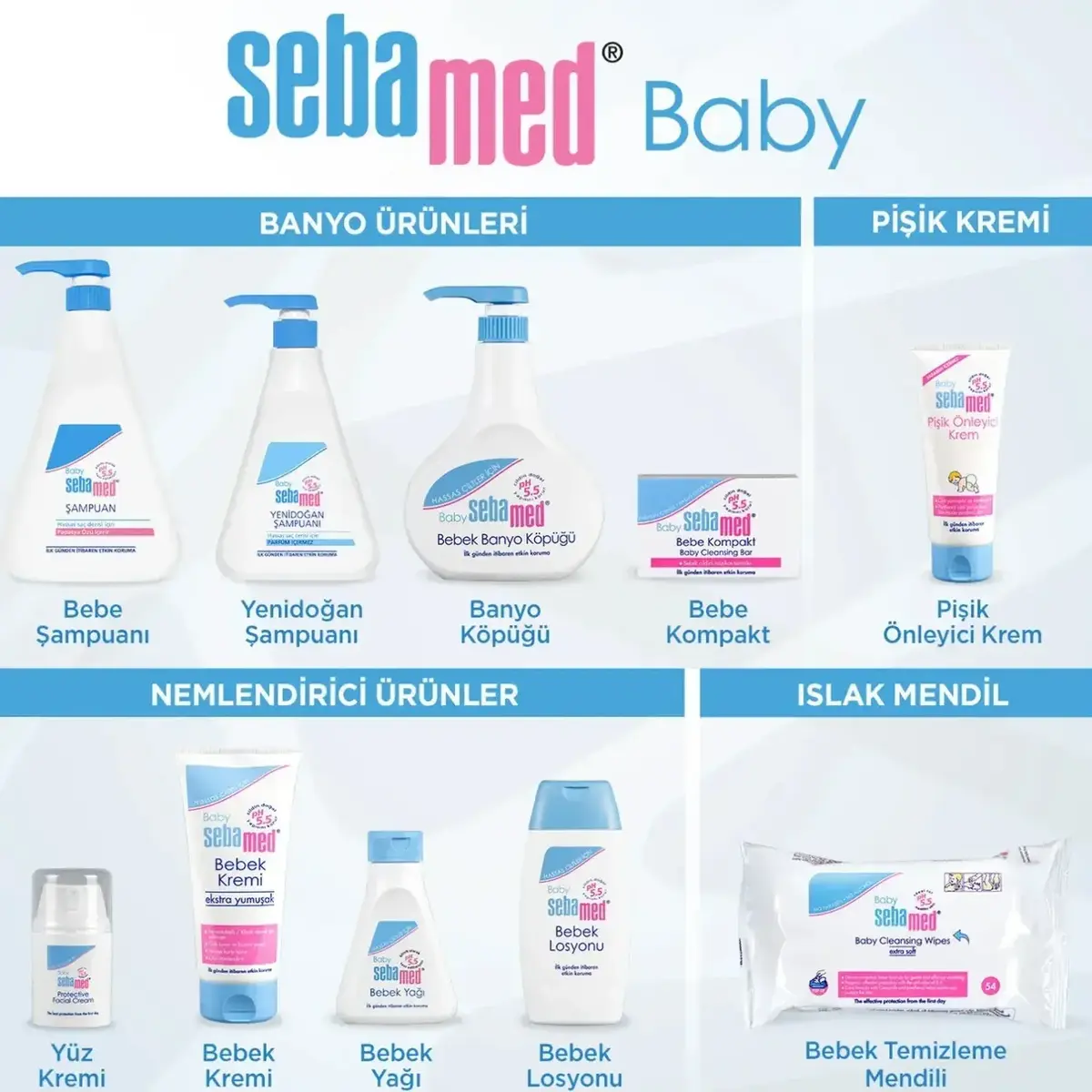 Sebamed Bebek Şampuanı 750 ml*3