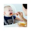 Boon Mama Başlangıç Kaşığı 4 Ay + Turuncu - Mavi