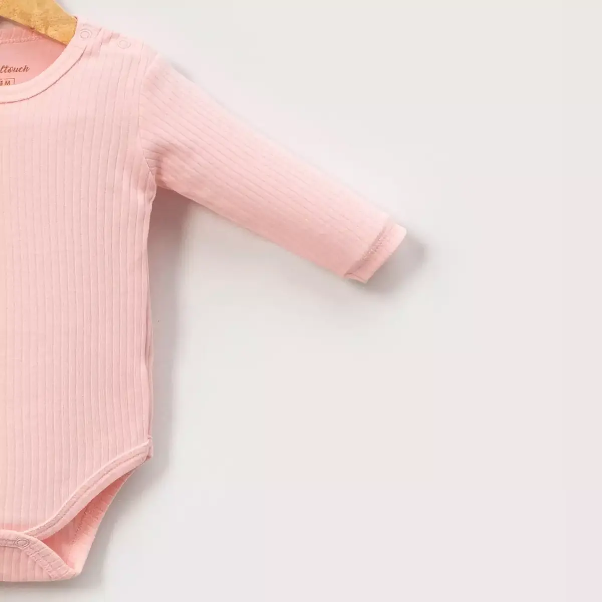 Angeltouch Body Uzun Kol Raporlu Pembe