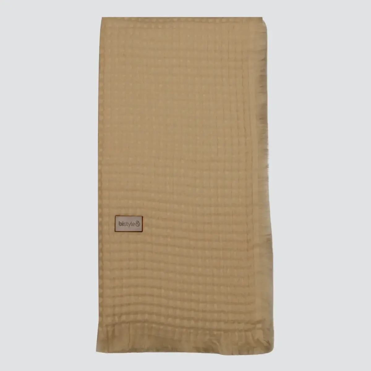 Bistyle Battaniye Pike Style Baby 110x110cm Bej