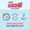 Goon Mutlu Bebek Külot Bebek Bezi 6 Beden 15-25 Kg 52li Aylık Fırsat Paket