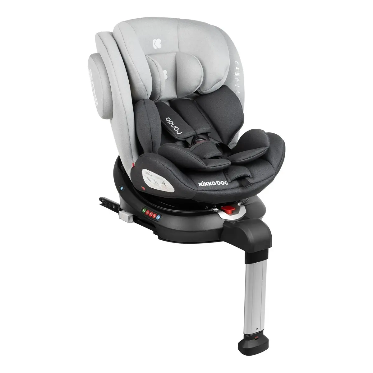 Kikka Boo Ronda Isofixli Oto Koltuğu 0-36 Kg Light Grey