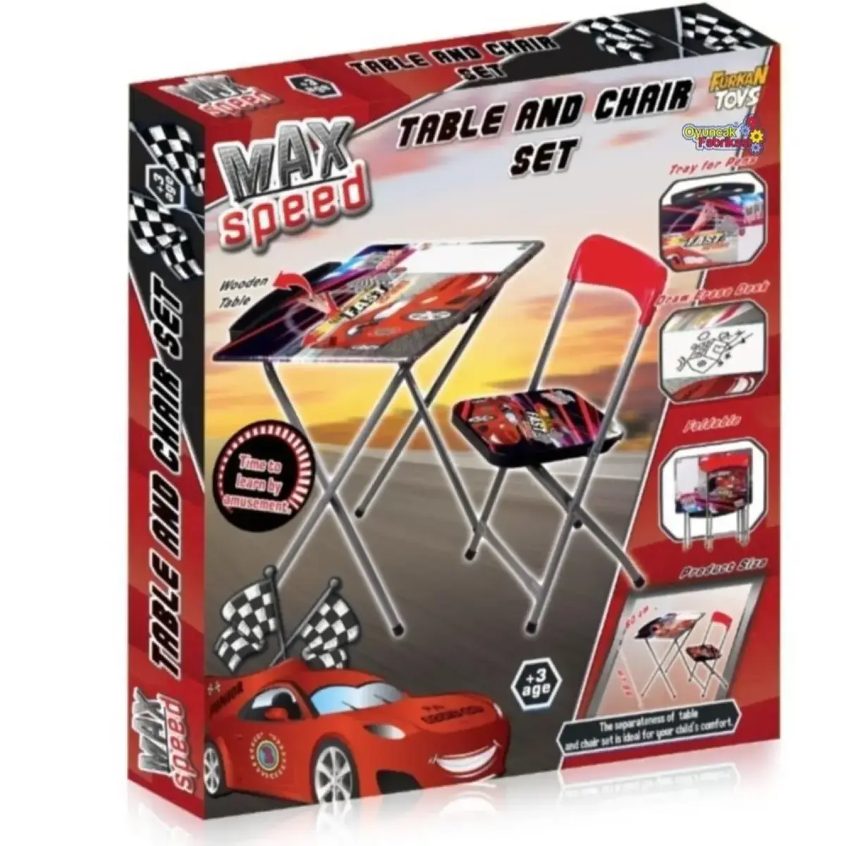 Max Speed Masa Sandalye Seti