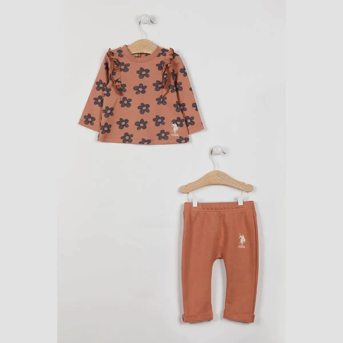 U.S. Polo 2li Takım Kapuçino