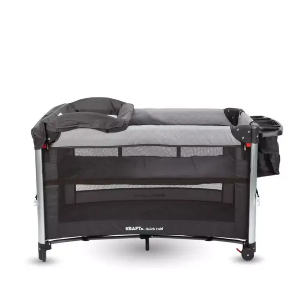 Kraft Quick Fold Anne Yanı Oyun Parkı 70x110 cm Light Grey