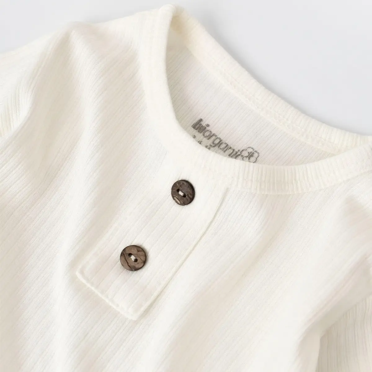 Bibaby Organik 2li Takım Soft Modal Ekru