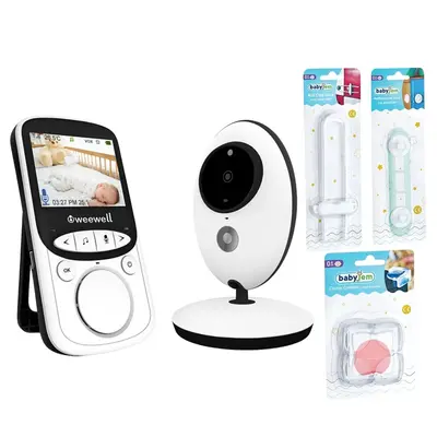 Weewell WMV815 Dijital Bebek Kamerası+Babyjem Evde Güvenlik Ürünleri