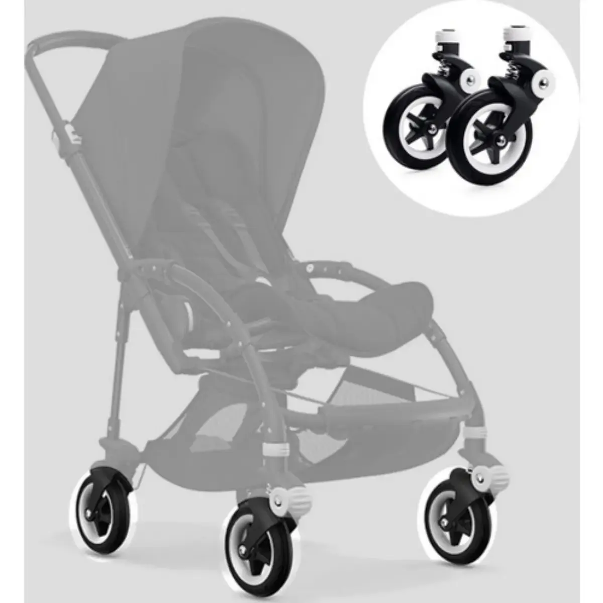 Bugaboo Bee 5 Jant Kapak White