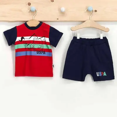 U.S Polo 2li Takım T-Shirt Kırmızı