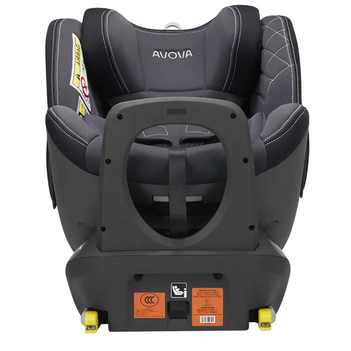 Avova Sperber-Fix 61 Oto Koltuğu 0-18 Kg Grey Black