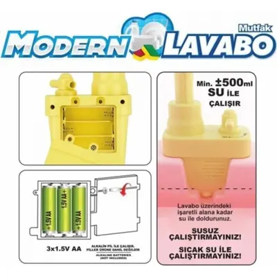 Modern Lavabo Mutfak 25 Parça