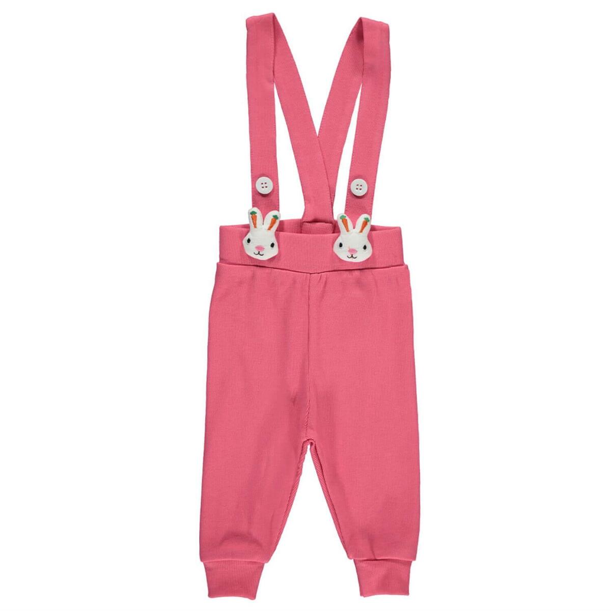 Overdo Pantolon Kaşkorseli Pembe