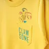 Bebolly Sweatshirt Claw Some Sarı