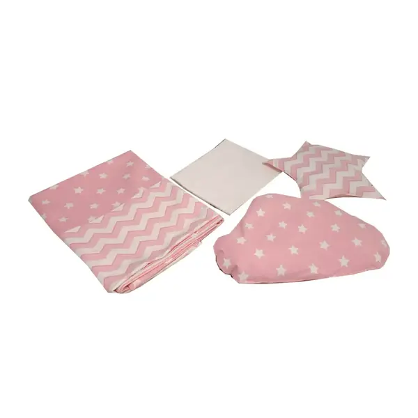 Kanz Diamond Nevresim Takımı Pembe