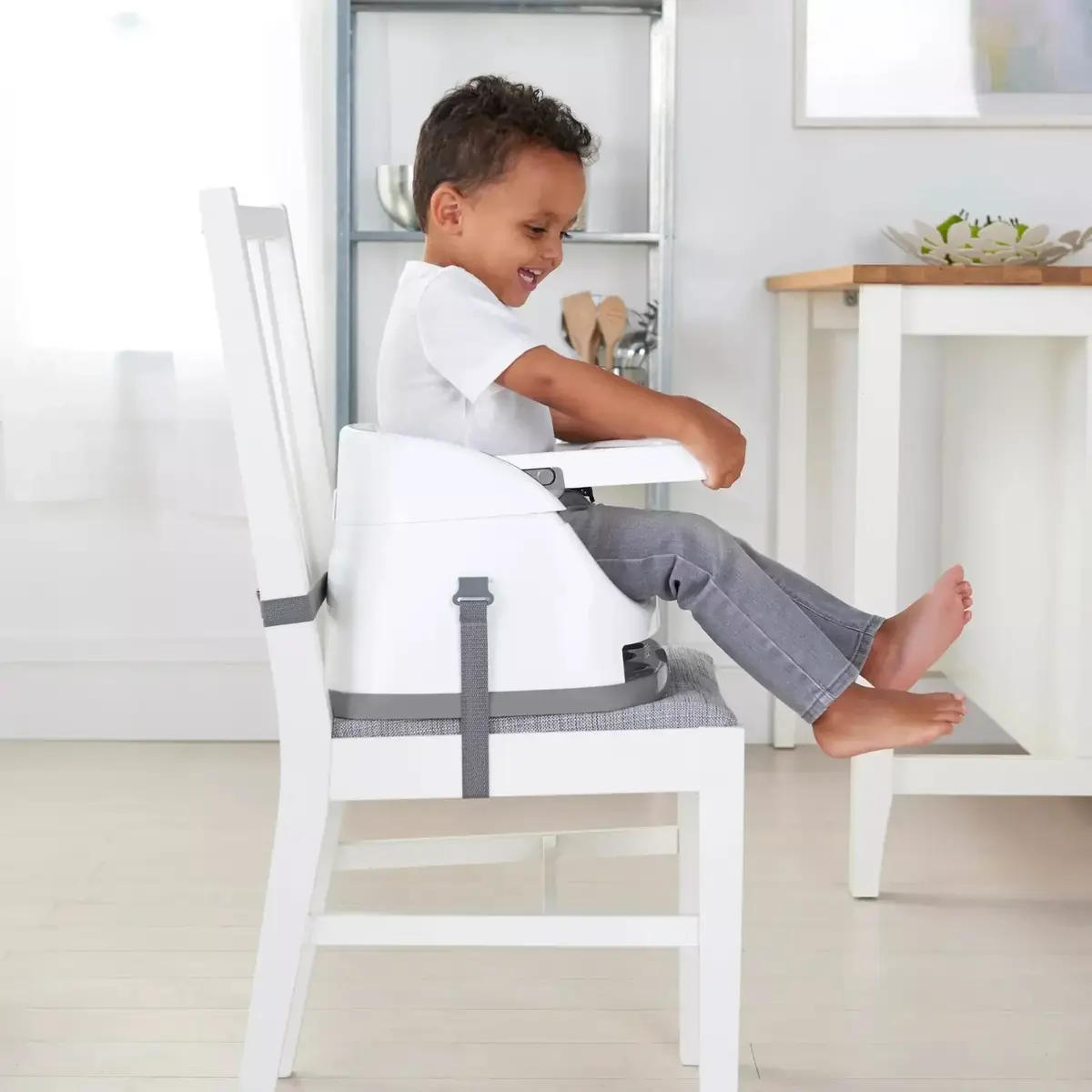 Ingenuity Baby Base Portatif Mama Sandalyesi Slate