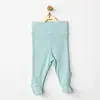 Andy Wawa Pantolon Patikli Jacquard Basic Yeşil