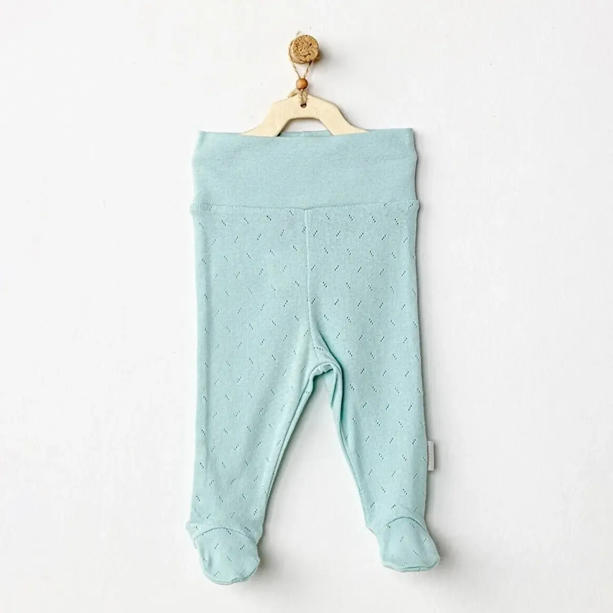 Andy Wawa Pantolon Patikli Jacquard Basic Yeşil Andy Wawa Pantolon Patikli Jacquard Basic Yeşil