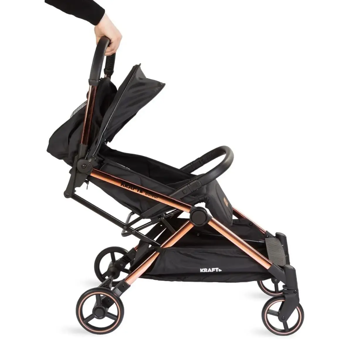Kraft Balear Bebek Arabası Black Champagne