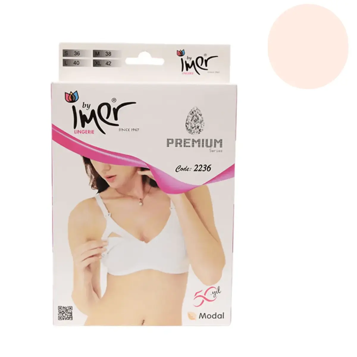 İmer Emzirme Sütyen Modal Krem 85B