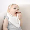 Babyjem Ahşap Diş Kaşıyıcılı Bürümcük Müslin Önlük Ekru