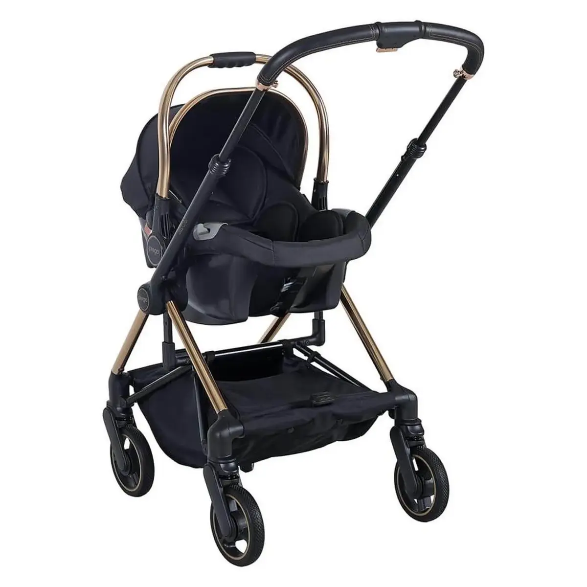Prego 2066 Mios Travel Sistem Bebek Arabası Siyah