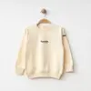 Bebolly Sweatshirt Spoilt Baskılı Bej