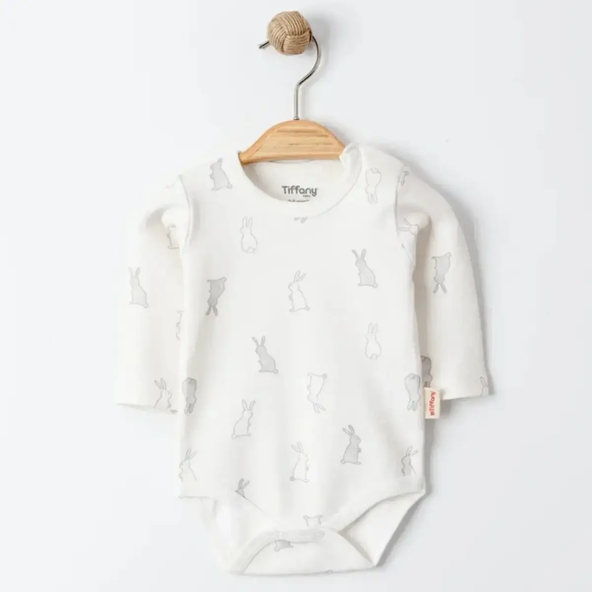 Tiffany Body Uzun Kol 3lü Rabbit Theme