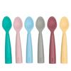 OiOi Nam Nam Kaşık 2li 6+Ay Pinky Pink - Powder Grey