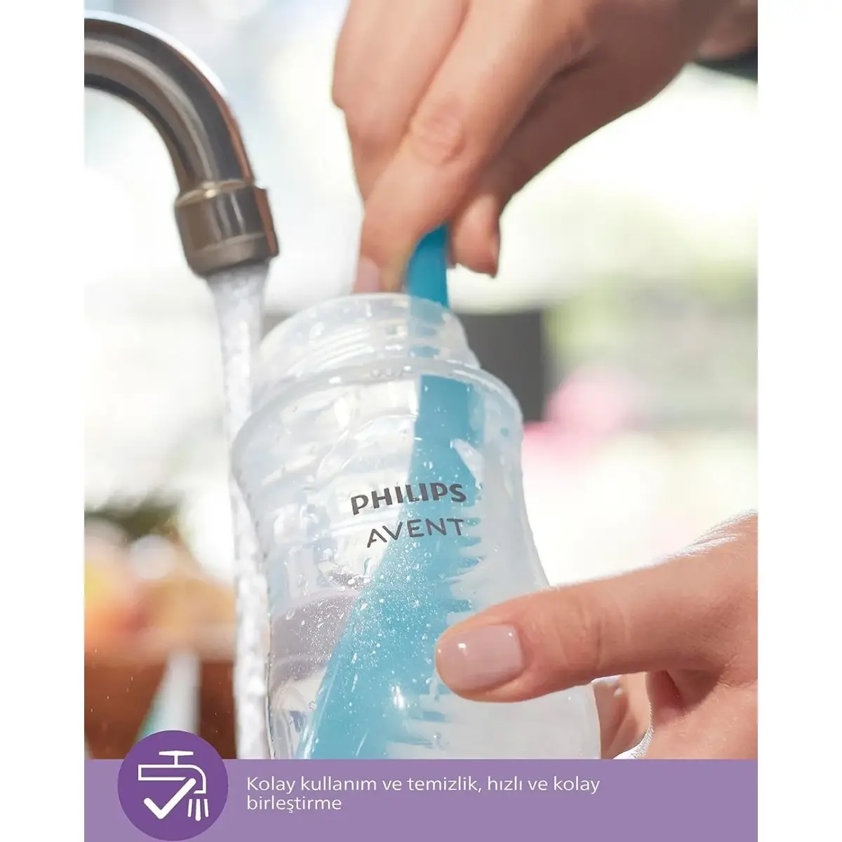Philips Avent Doğal Tepkili  PP Biberon 125ml 0+ Ay