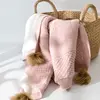 Bibaby Battaniye Triko Elegance Pembe