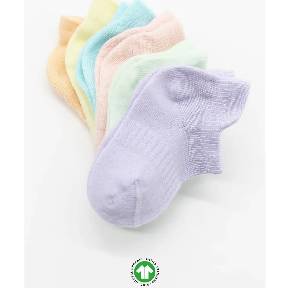 Bibaby Çorap Sneakers Bistyle 6lı Colors Pastel