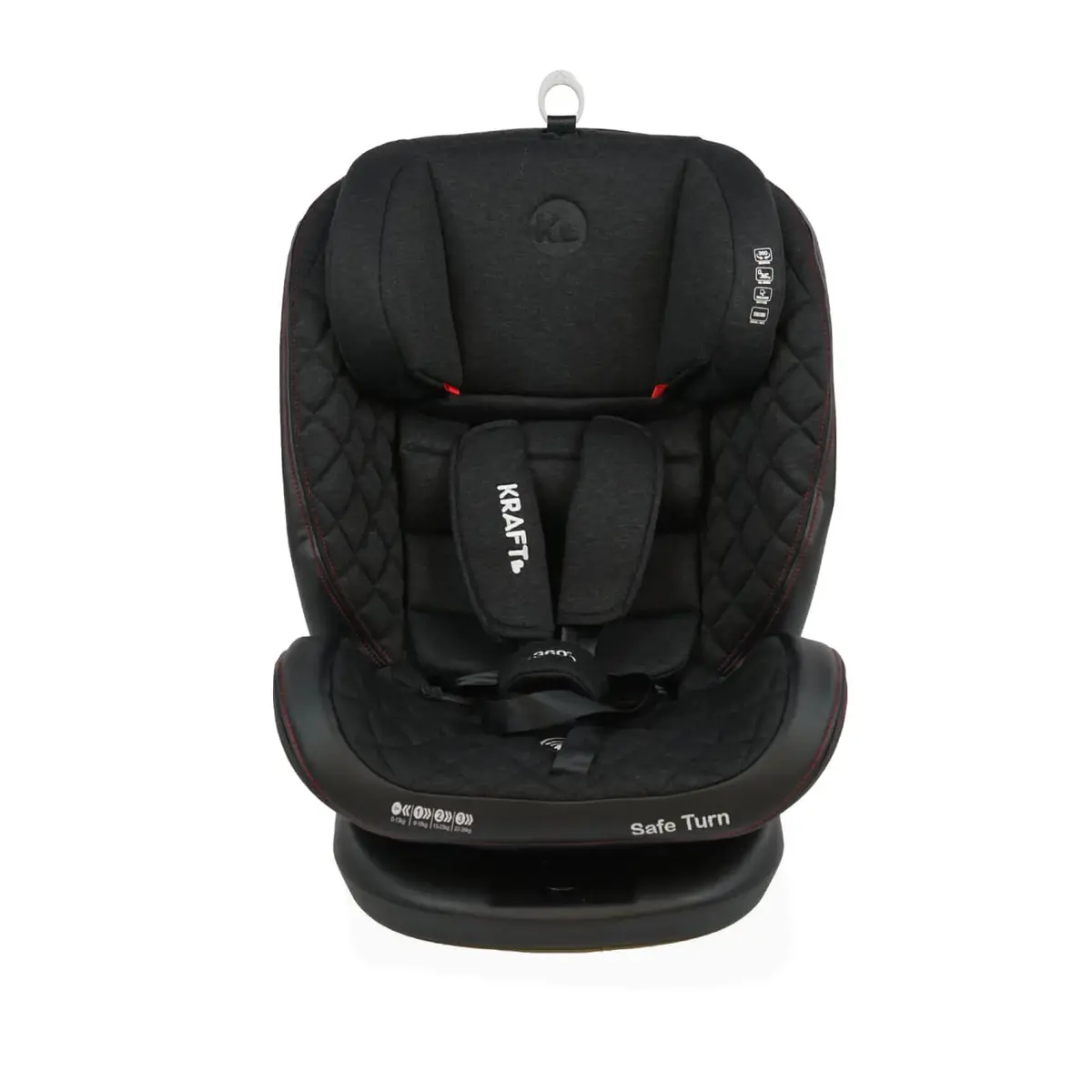 Kraft Safe Turn Oto Koltuğu 0-36 Kg Black