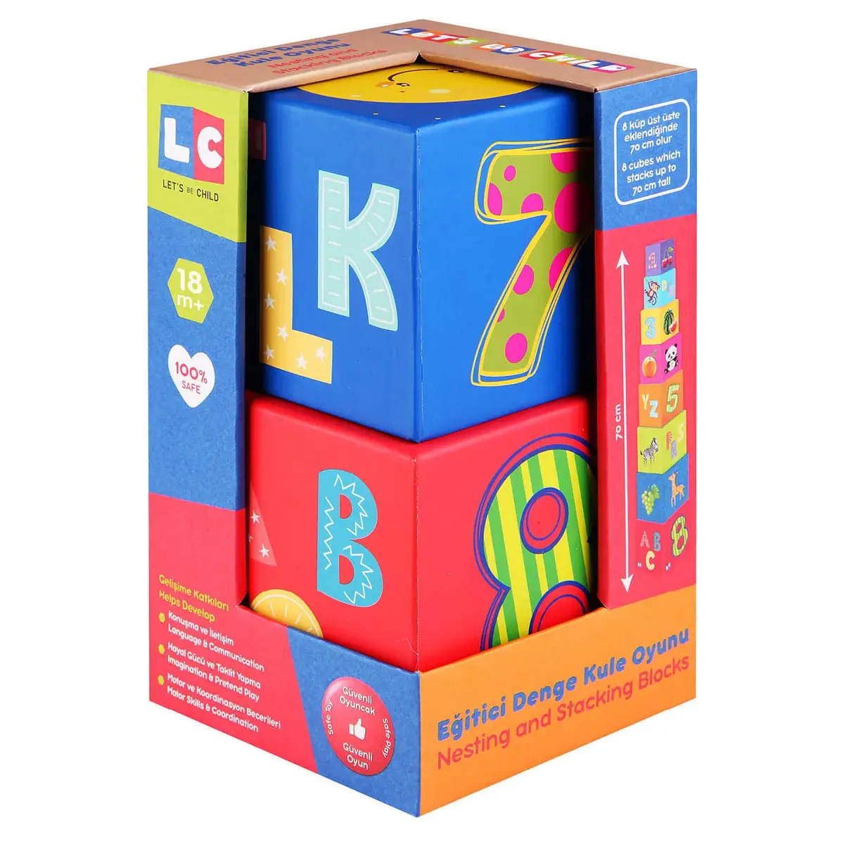 Let's Be Child Eğitici Denge Kule Oyunu