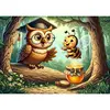 Art Çocuk Bilge Baykuş 50 Parça Puzzle