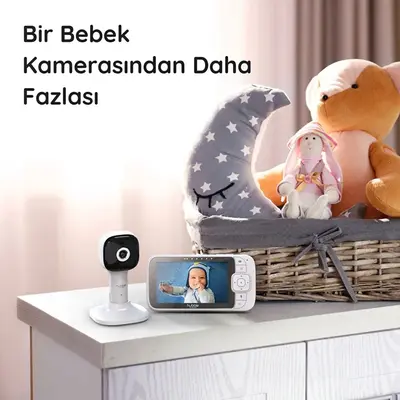 Hubble Nursery Pal Cloud  Wifi-Connect 5 inç Dijital Bebek Kamerası