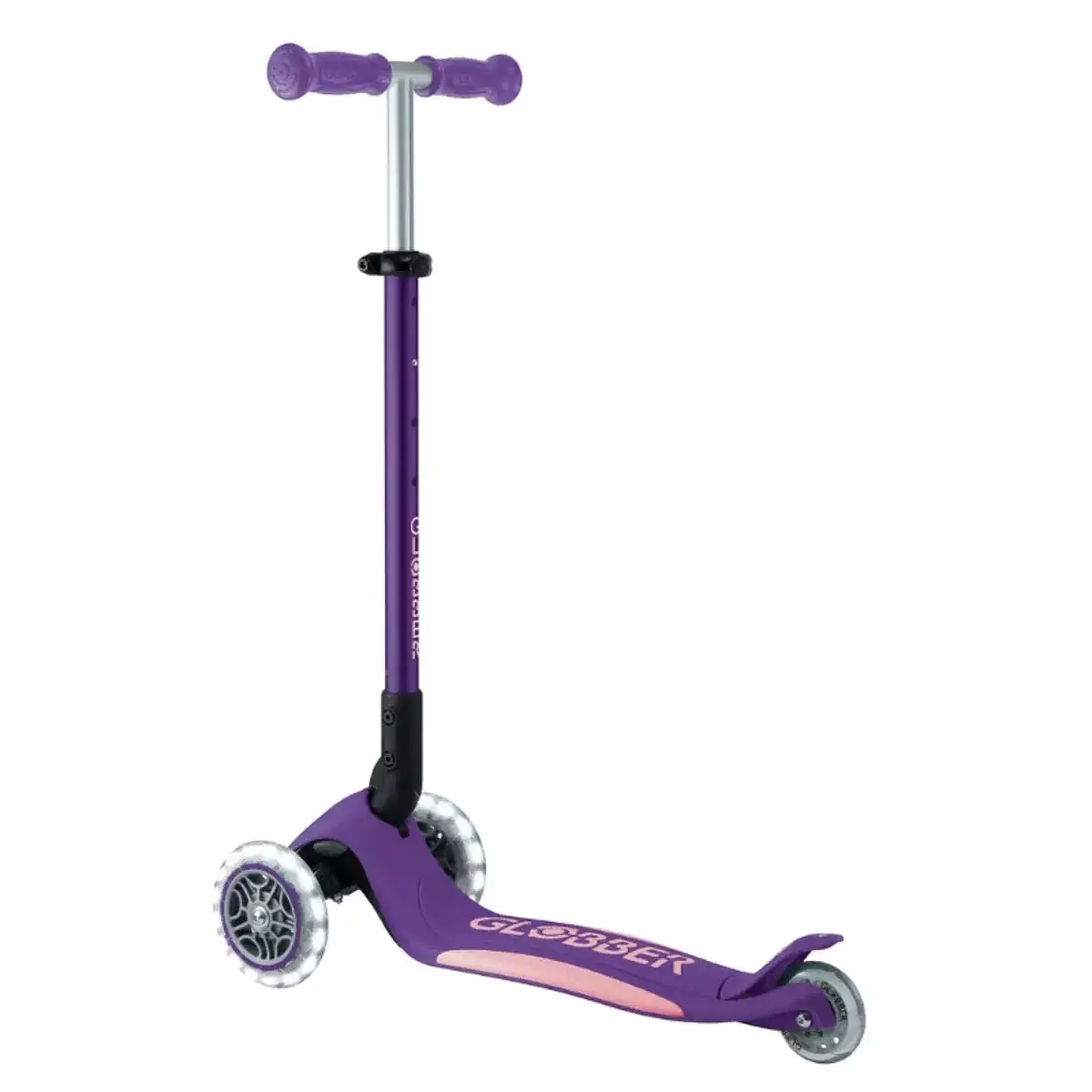 Globber Go Up Deluxe Işıklı Scooter Pastel Pembe