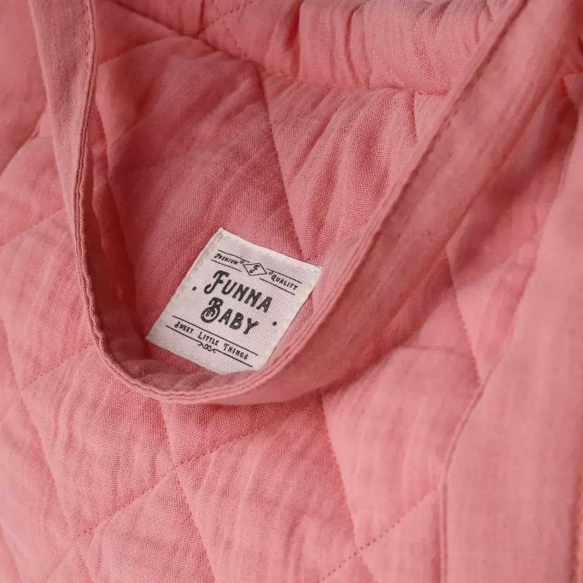 Funna Baby Coral Muslin Omuz Çantası Yavru Ağzı 