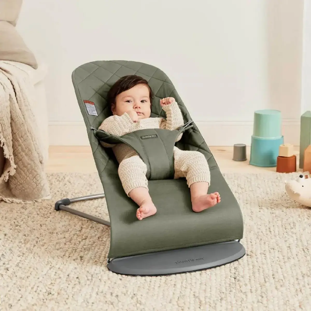 Babybjörn Bliss Ana Kucağı Woven Dark Green