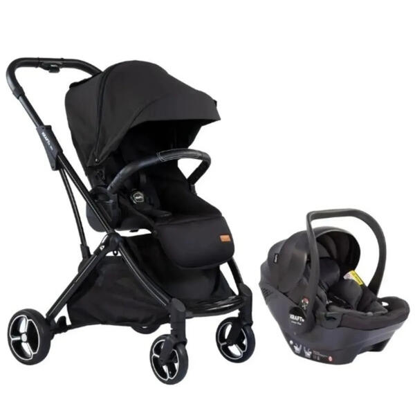 Kraft Viva I-Size Travel Sistem Bebek Arabası Black 1*1