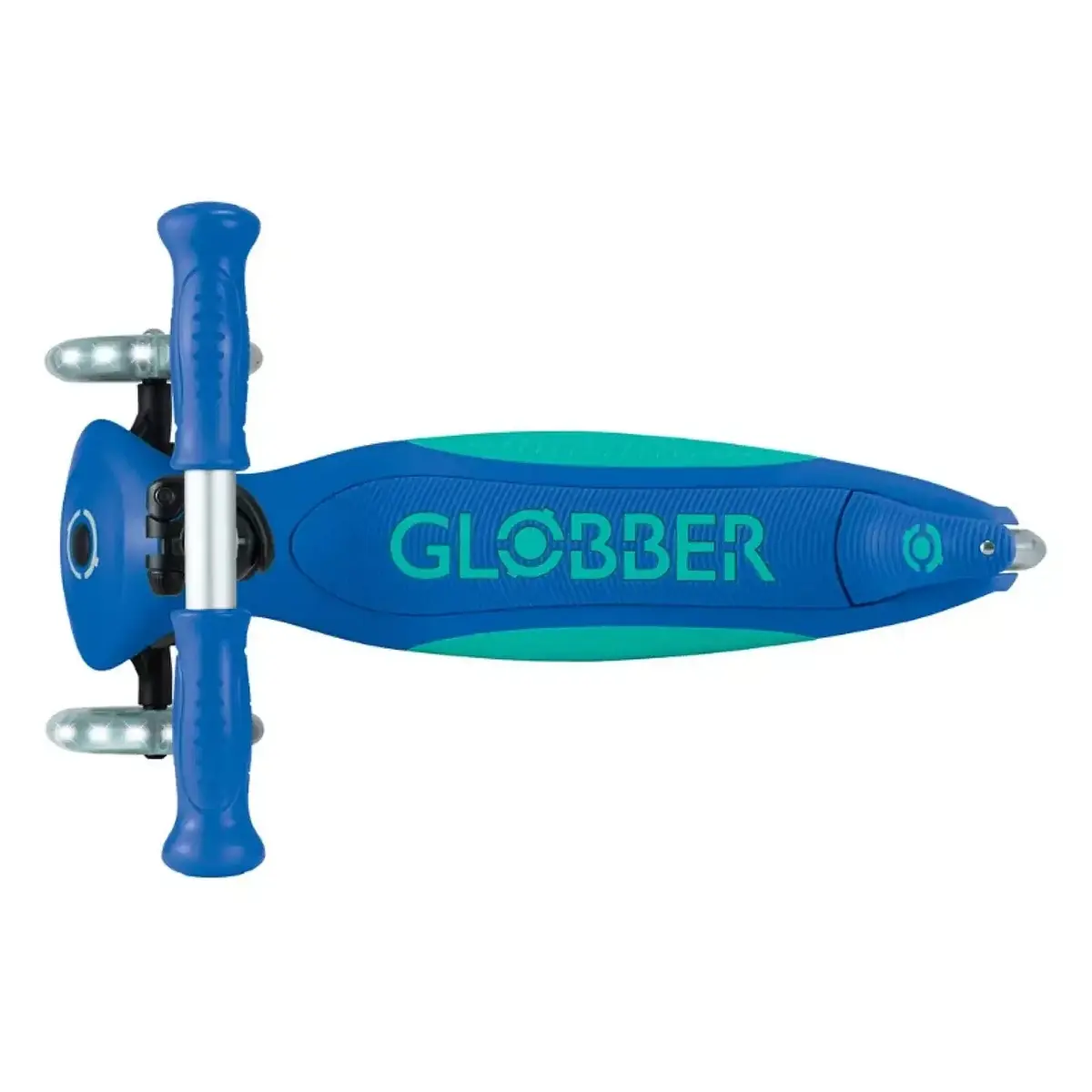Globber Elite Deluxe Işıklı Scooter Lacivert