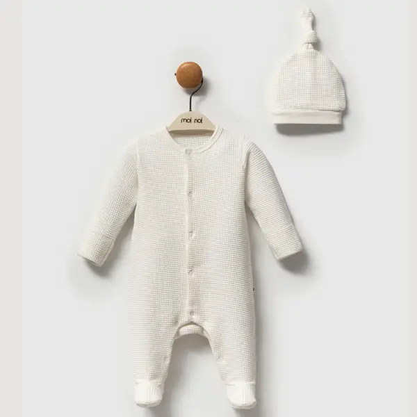 Moi Noi Tulum Waffle Ekru