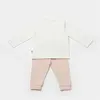 Bibaby Organik Pijama Takımı Koala Jungle Pembe