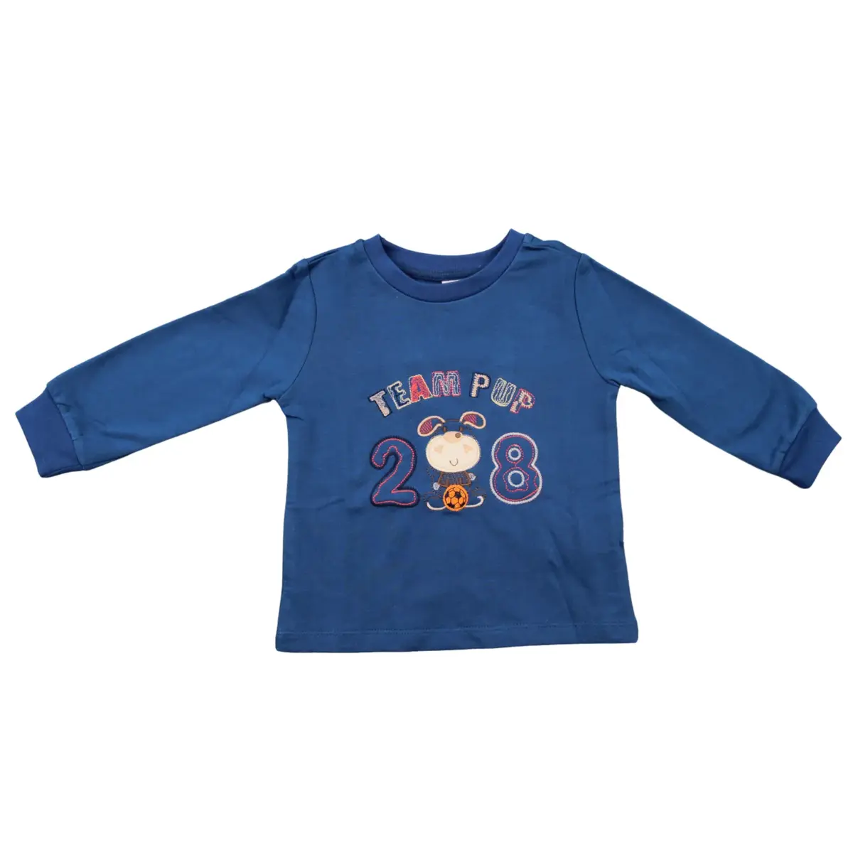 Mini Damla Sweatshirt Köpek İndigo Mini Damla Sweatshirt Köpek İndigo