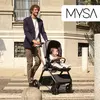 Chicco Mysa Çift Yönlü Bebek Arabası Black Satın