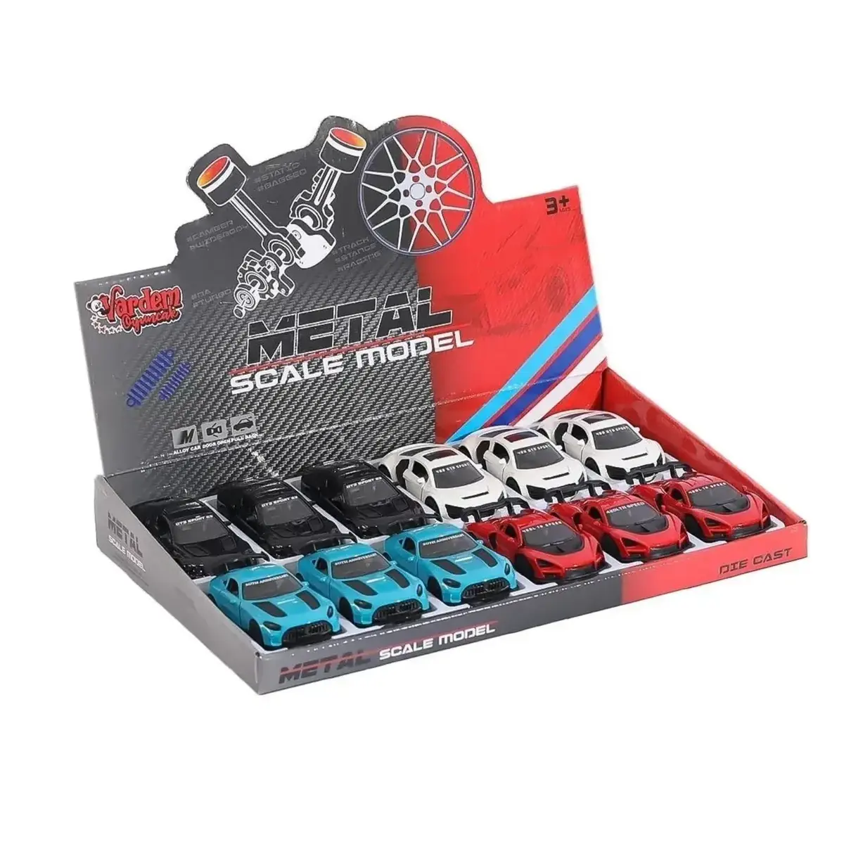 Vardem Çek Bırak Kapıları Açılan 1:43 Metal Araba