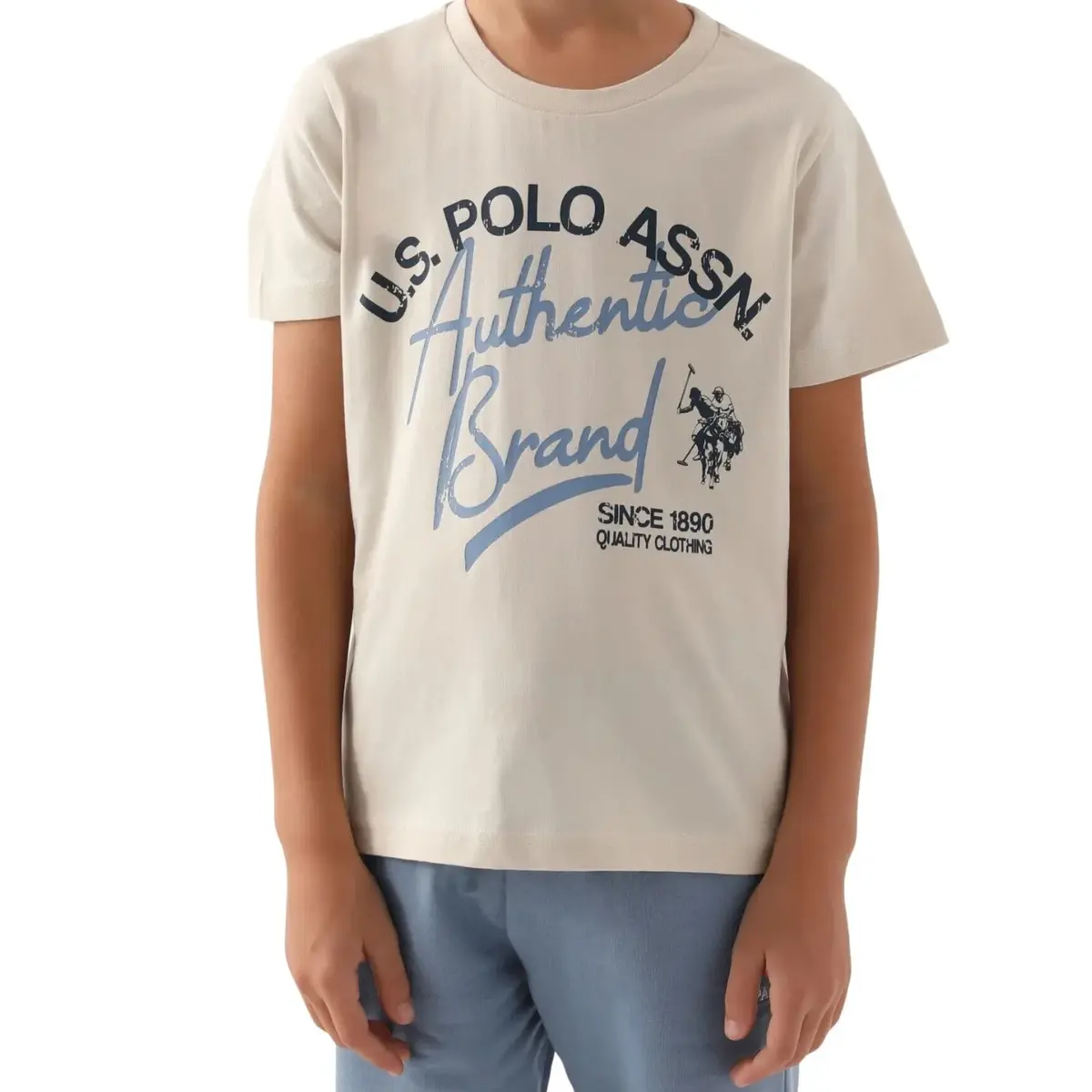 U.S. Polo 2li Takım Bermuda Bej