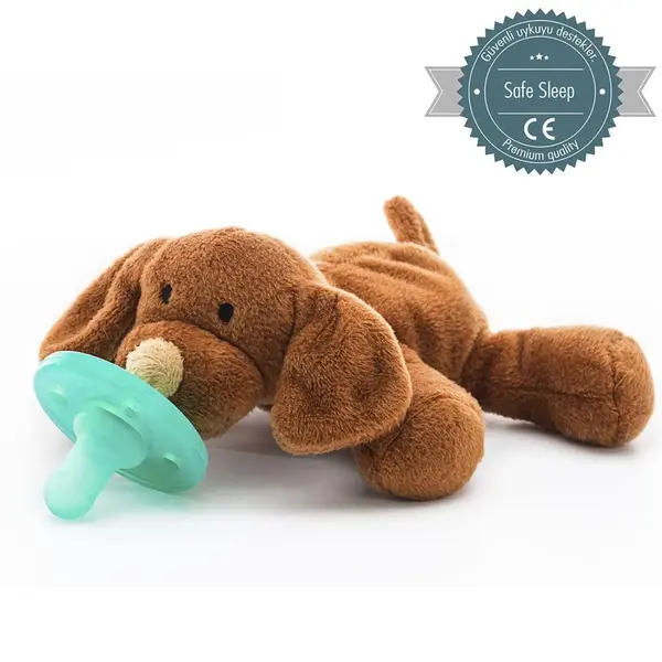 OiOi Silikon Emzikli Uyku Arkadaşı 0+ Ay Köpek