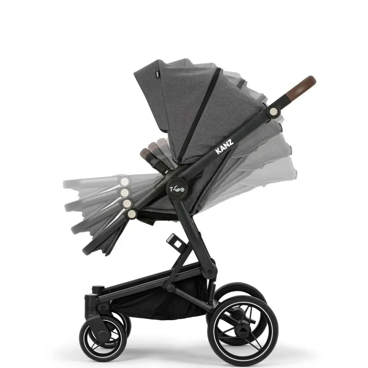 Kanz T-Go Travel Sistem Bebek Arabası Koyu Gri