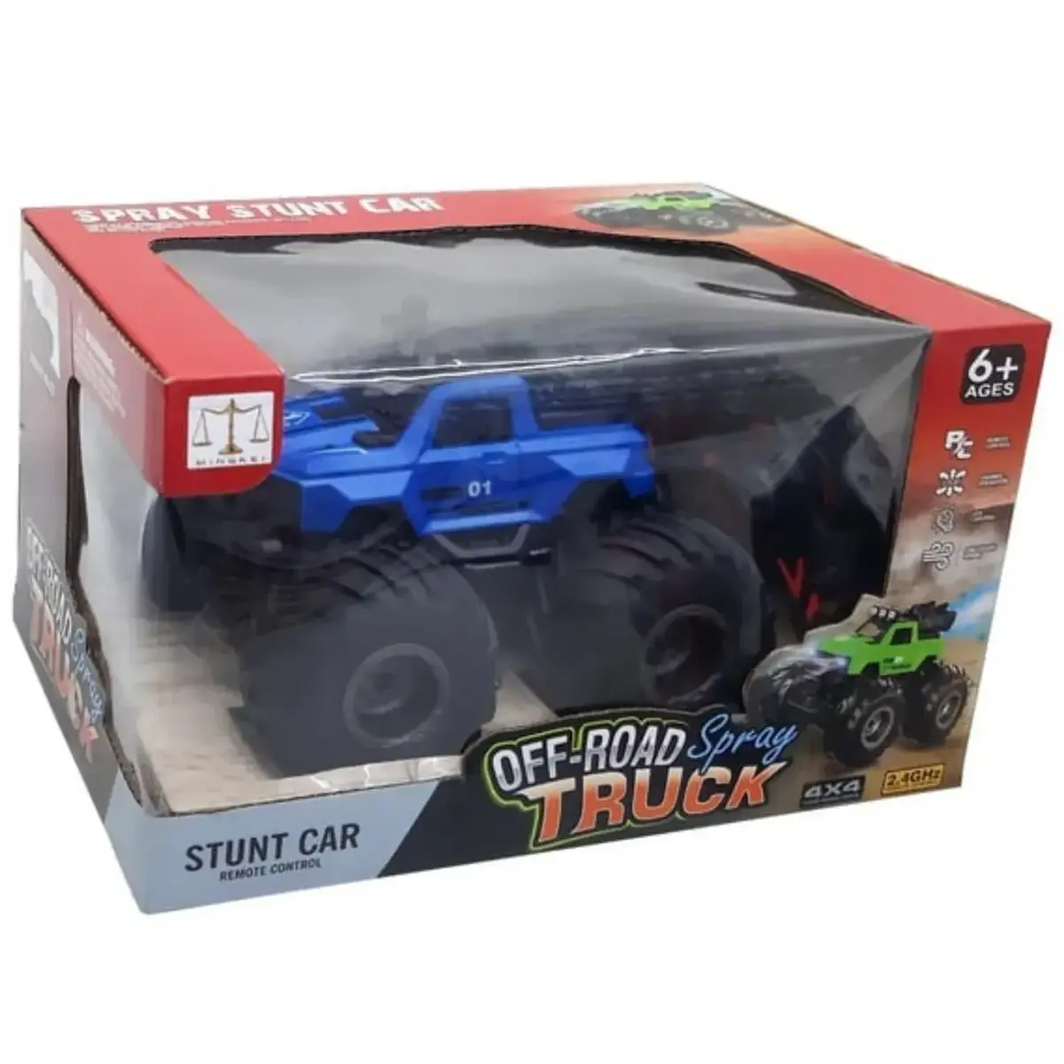 Uzaktan Kumandalı Duman Atan Çok Fonksiyonlu Jeep 4x4